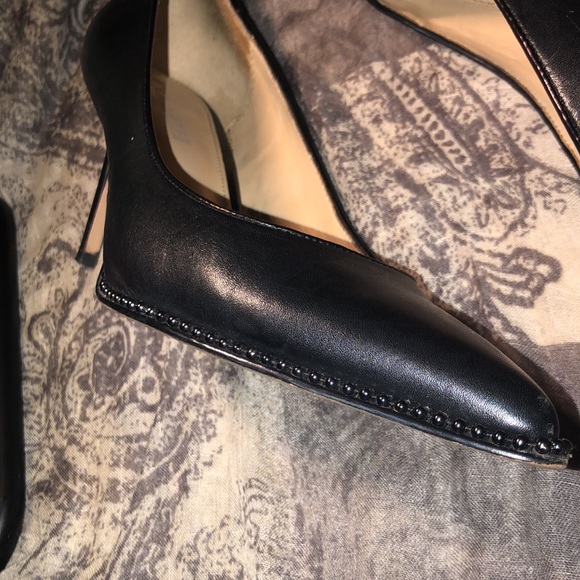 Coach heels with bead chain trim - Picture 5 of 15